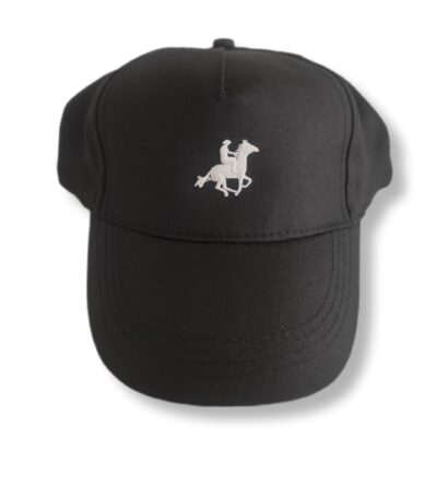 Polo Μαύρο Καπέλο Τζόκεϋ με Ρυθμιζόμενο Μέγεθος