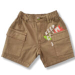 TUC TUC Καφέ Βερμούδα Με Τσέπες στο Πλάι