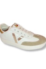 ASSO Sneakers Δώρο Κοκαλάκι Άσπρο - Χρυσό