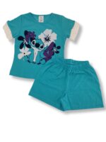 NATURA Σιέλ Καλοκαιρινή Πιτζάμα Stitch