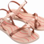 IPANEMA Μπεζ - Μπρονζέ Πέδιλο Θαλάσσης