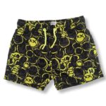 NATH Μαύρο- Πράσινο Μαγιό Βερμούδα Με Σχέδια