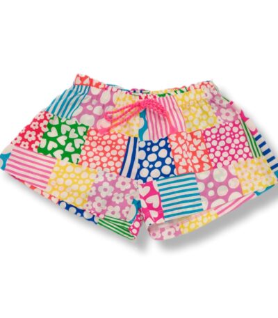 AGATHA RUIZ DE LA PRADA Πολύχρωμο Σορτσάκι με Χρωματιστά Σχέδια