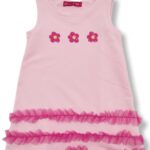 AGATHA RUIZ DE LA PRADA Ροζ Φόρεμα Αμάνικο με Ροζ Τούλι