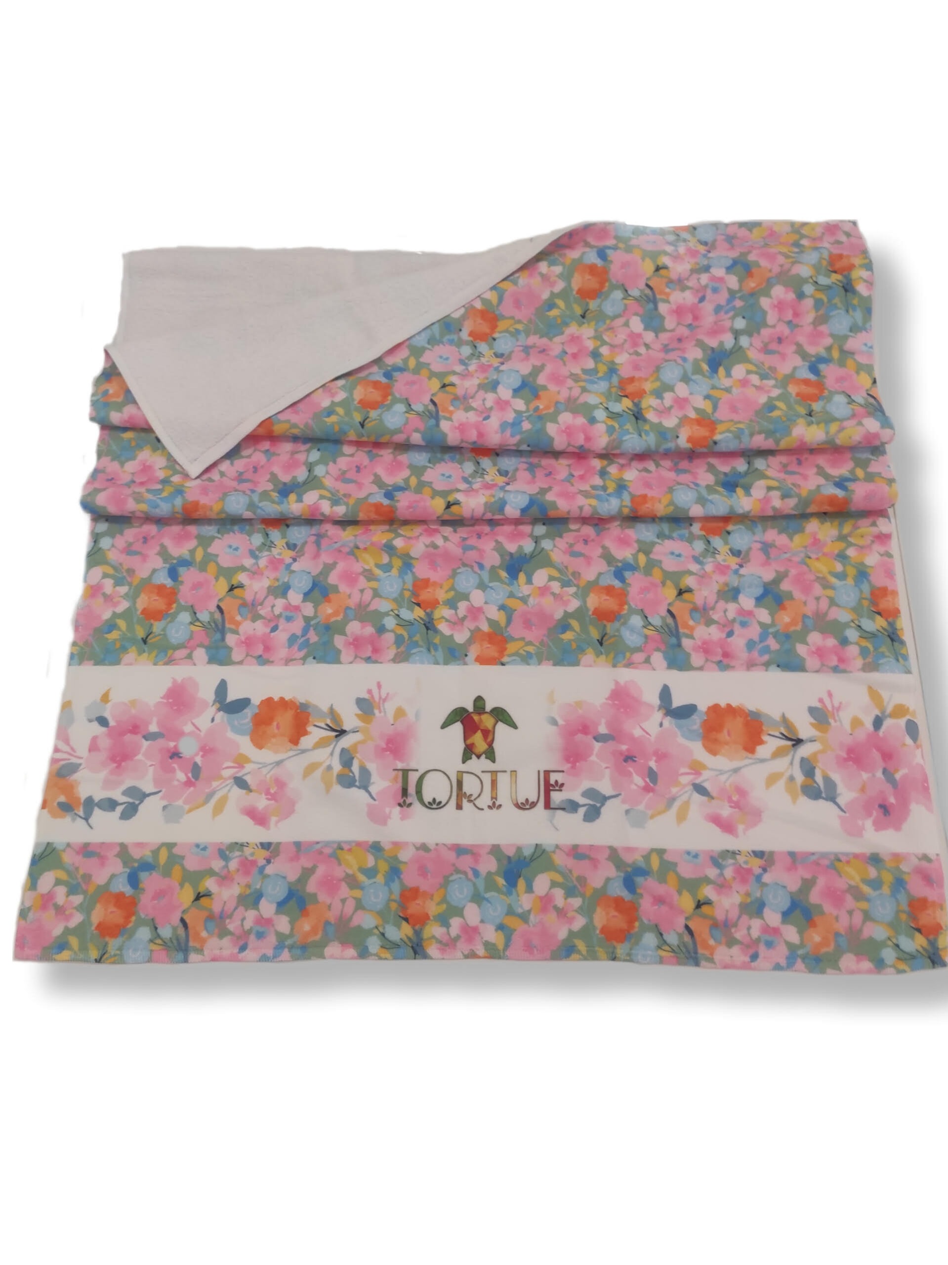 S5-132-100 TORTUE Πολύχρωμο Πετσέτα Θαλάσσης Με Λουλούδια