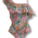 TORTUE Πολύχρωμο Ολόσωμο Μαγιό Με Άνοιγμα Στο Πλάι