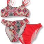 TORTUE Πορτοκαλί - Χρωματιστό Μαγιό Μπικίνι