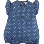 ELLEPI Μπλε - Άσπρο Φορμάκι Με Καρδούλες