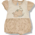 ELLEPI Εκρού - Ασπρο Κοντομάνικα Φορμακια