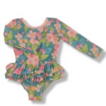 TORTUE Πολύχρωμο Μαγιό Ολόσωμο Με Μακρύ Μανίκι