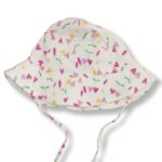 ELLEPI Άσπρο - Ροζ Καπέλο Με Καρδούλες