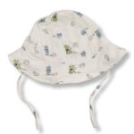 ELLEPI Άσπρο - Μπλε Καπέλο Με Δεινοσαυράκια