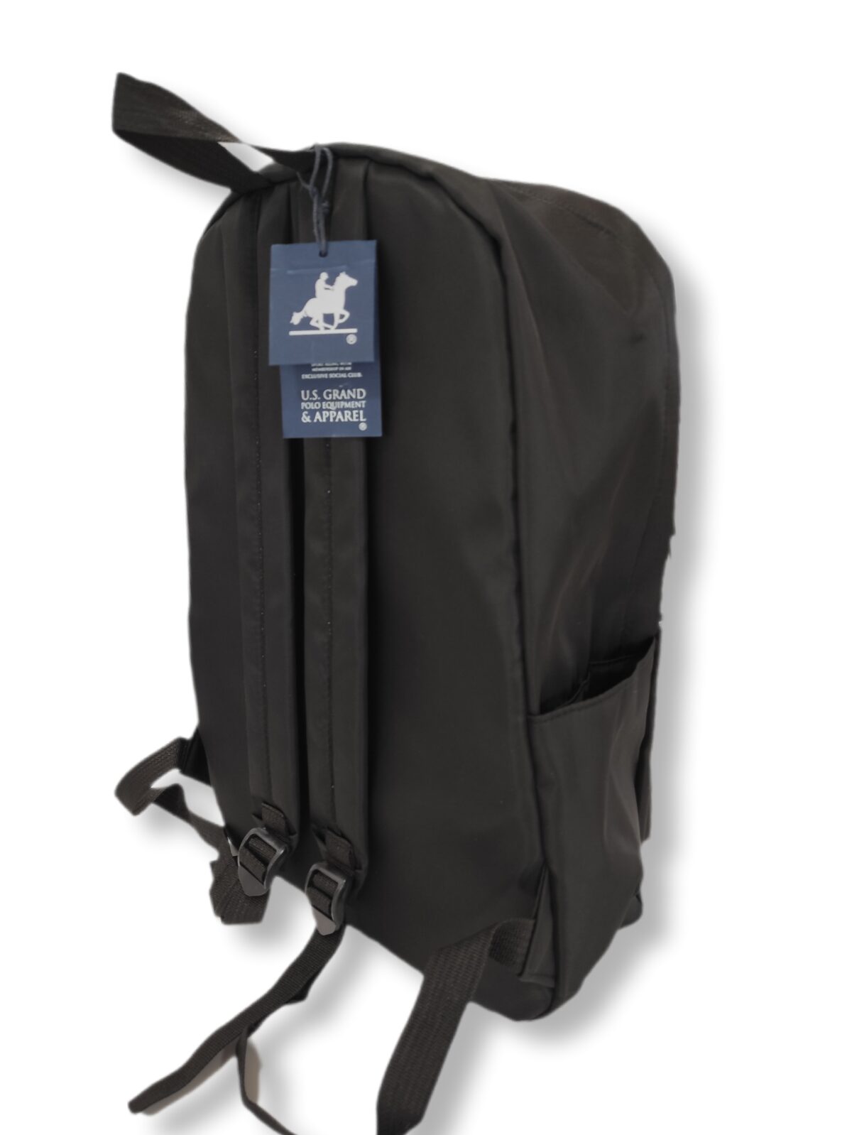 U.S. GRAND POLO EQUIPMENT & APPAREL Μαύρο Σακίδιο Πλάτης