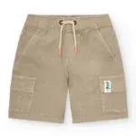 NATH Μπεζ Βερμούδα Με Τσέπες στο Πλάι