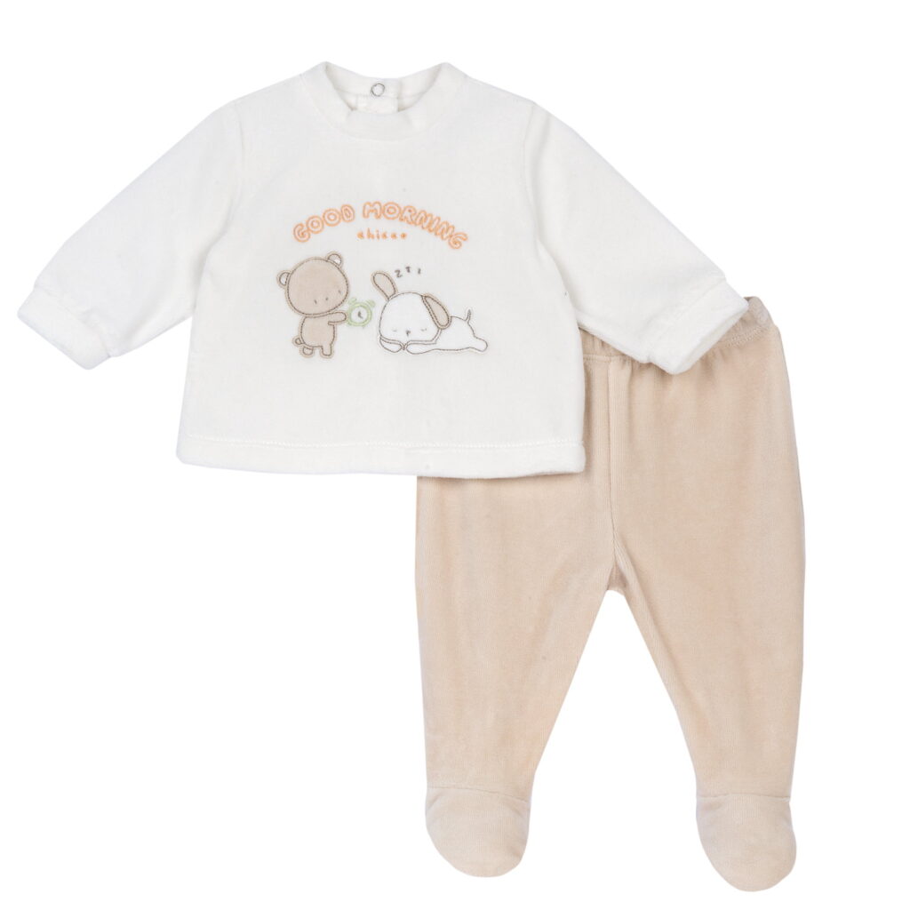 Σετ CHICCO Άσπρο - Εκρού
