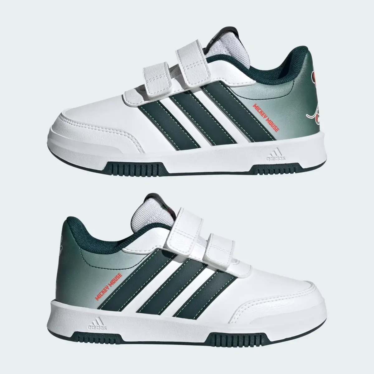Sneacker ADIDAS Άσπρο - Πράσινο Σκούρο