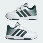 Sneacker ADIDAS Άσπρο - Πράσινο Σκούρο