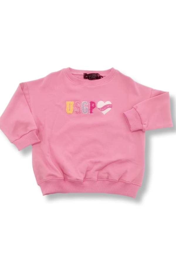 FG1406R Μπλούζα Φούτερ U.S. GRAND POLO EQUIPMENT & APPAREL - Image 1