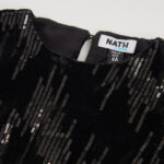 Φόρεμα Βελούδινο Παγιέτα NATH - Image 3