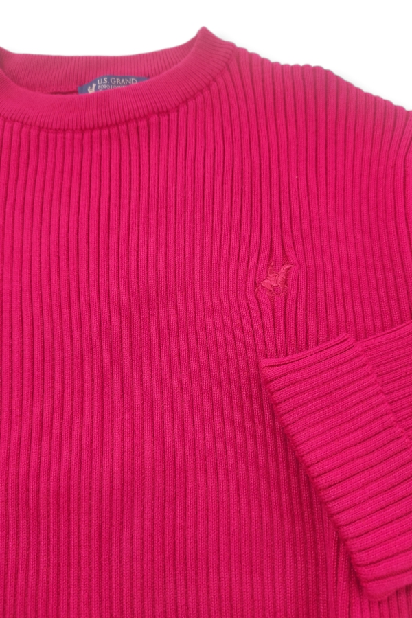 USTK820_2 Πλεκτή Μπλούζα U.S. GRAND POLO EQUIPMENT & APPAREL - Image 1